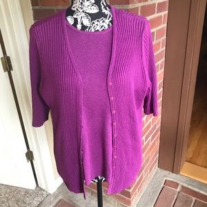 Two piece sweater set  18/20